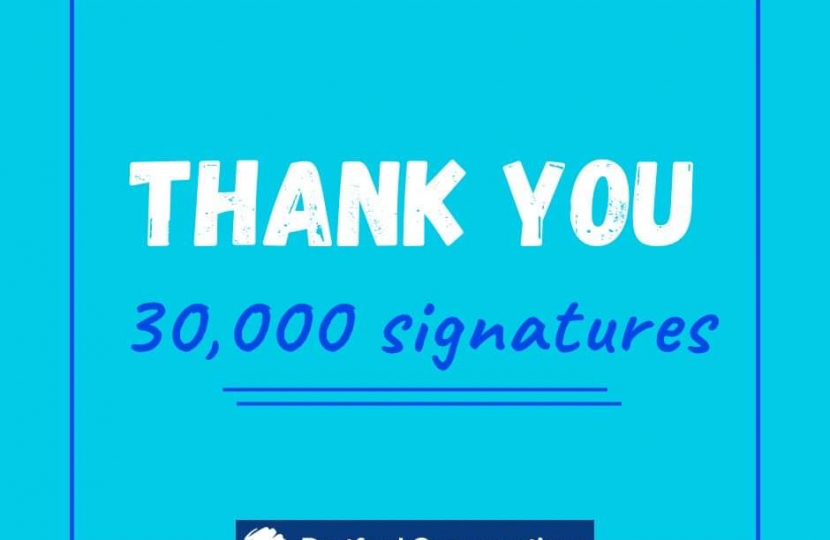 Thank you for 30,000 signatures